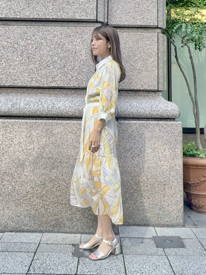 GRACE CONTINENTAL yukimi yonee コーディネート画像