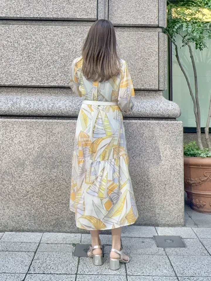 GRACE CONTINENTAL yukimi yonee コーディネート画像