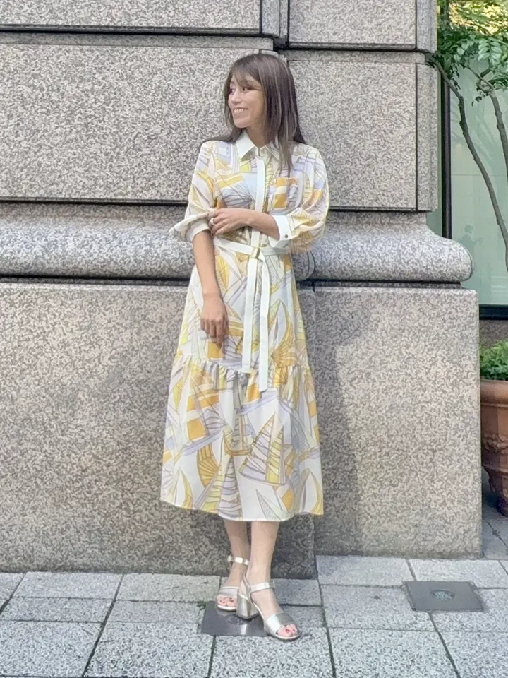 GRACE CONTINENTAL yukimi yonee コーディネート画像