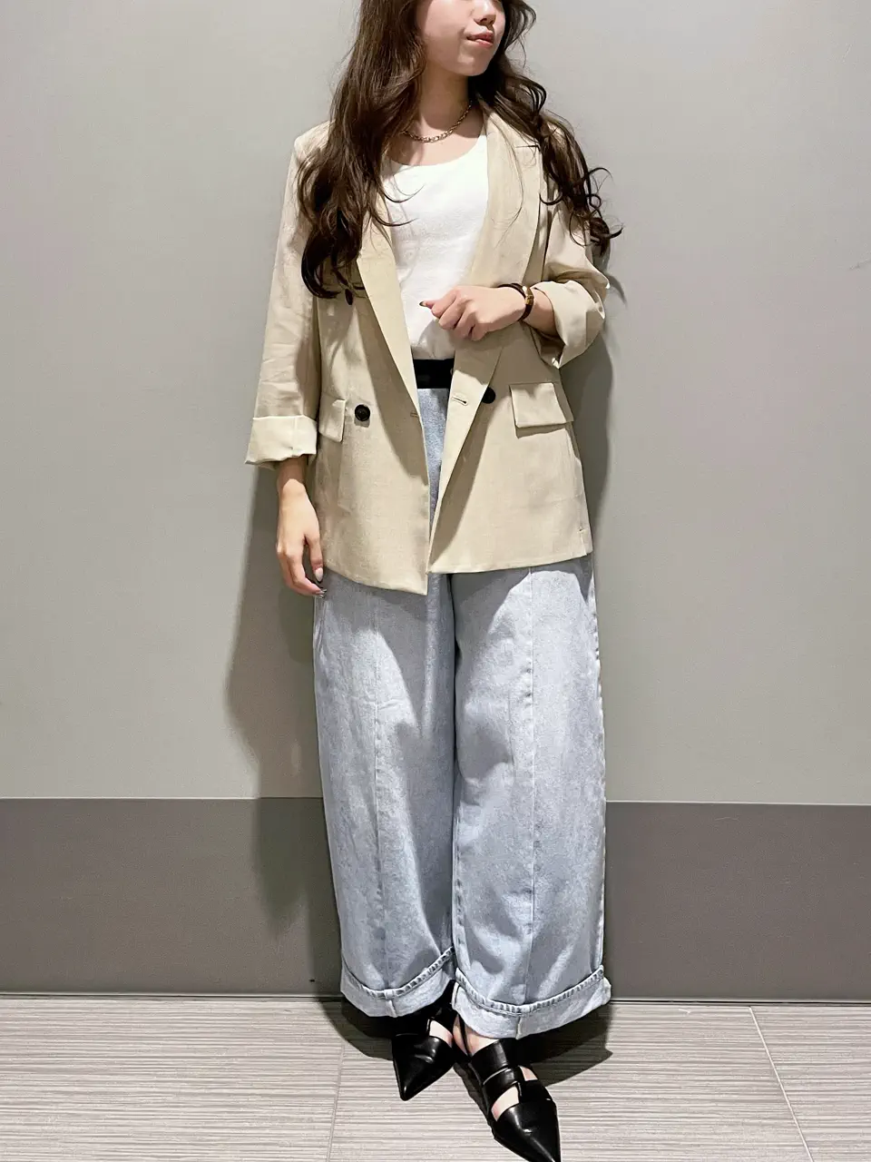 GRACE CONTINENTAL 細川　もなみ コーディネート画像