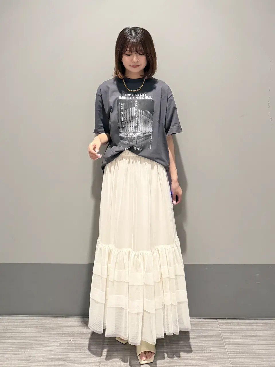 GRACE CONTINENTAL MORITA AI コーディネート画像