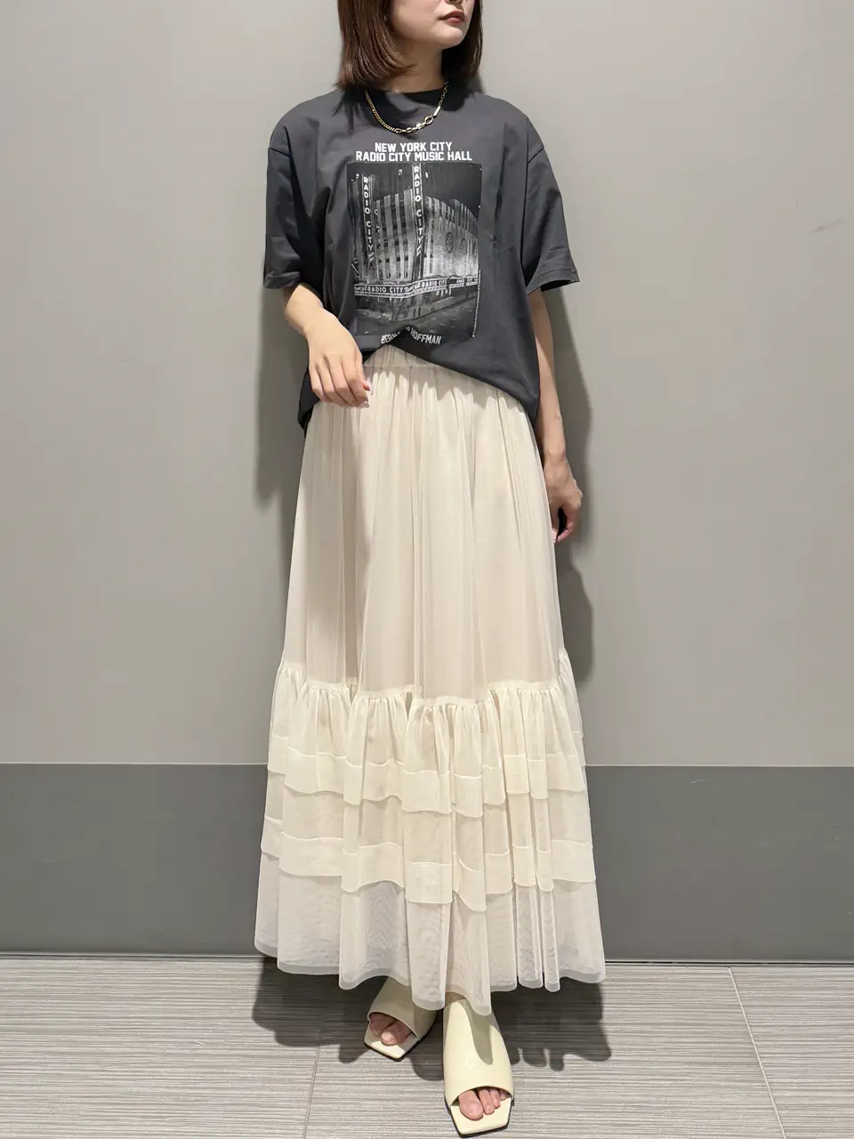 GRACE CONTINENTAL MORITA AI コーディネート画像