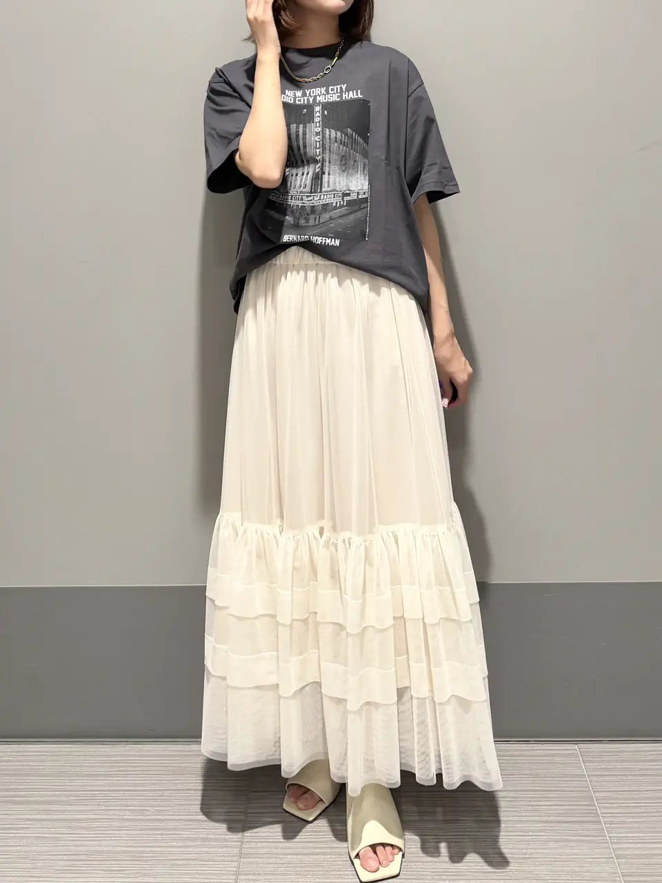 GRACE CONTINENTAL MORITA AI コーディネート画像