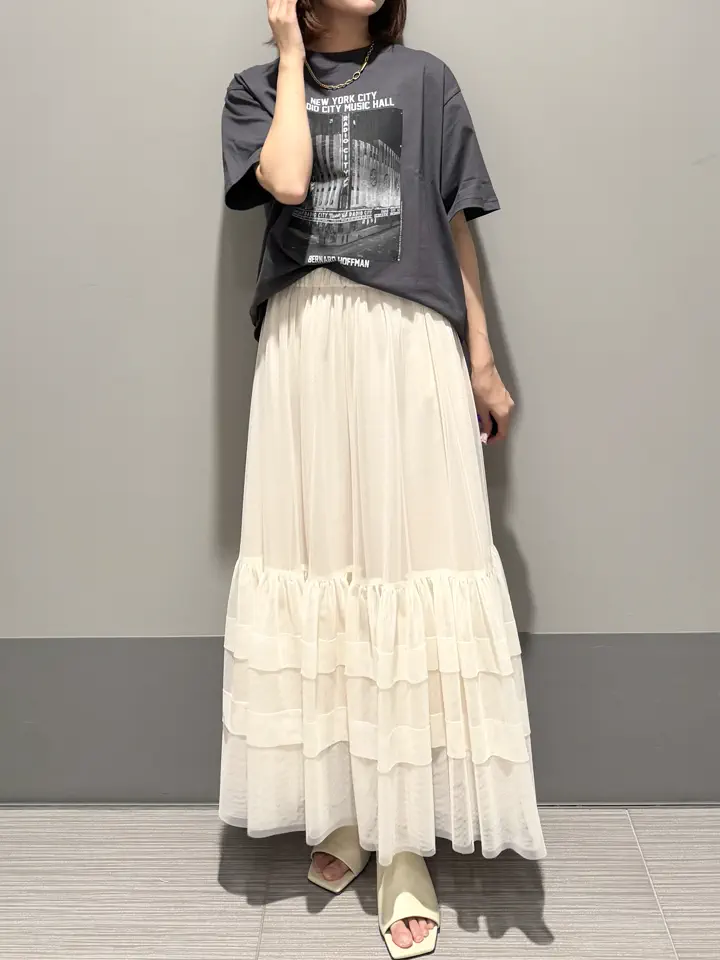 GRACE CONTINENTAL MORITA AI コーディネート画像