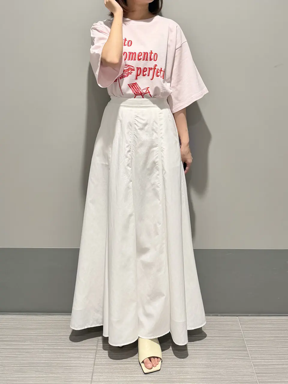 GRACE CONTINENTAL MORITA AI コーディネート画像