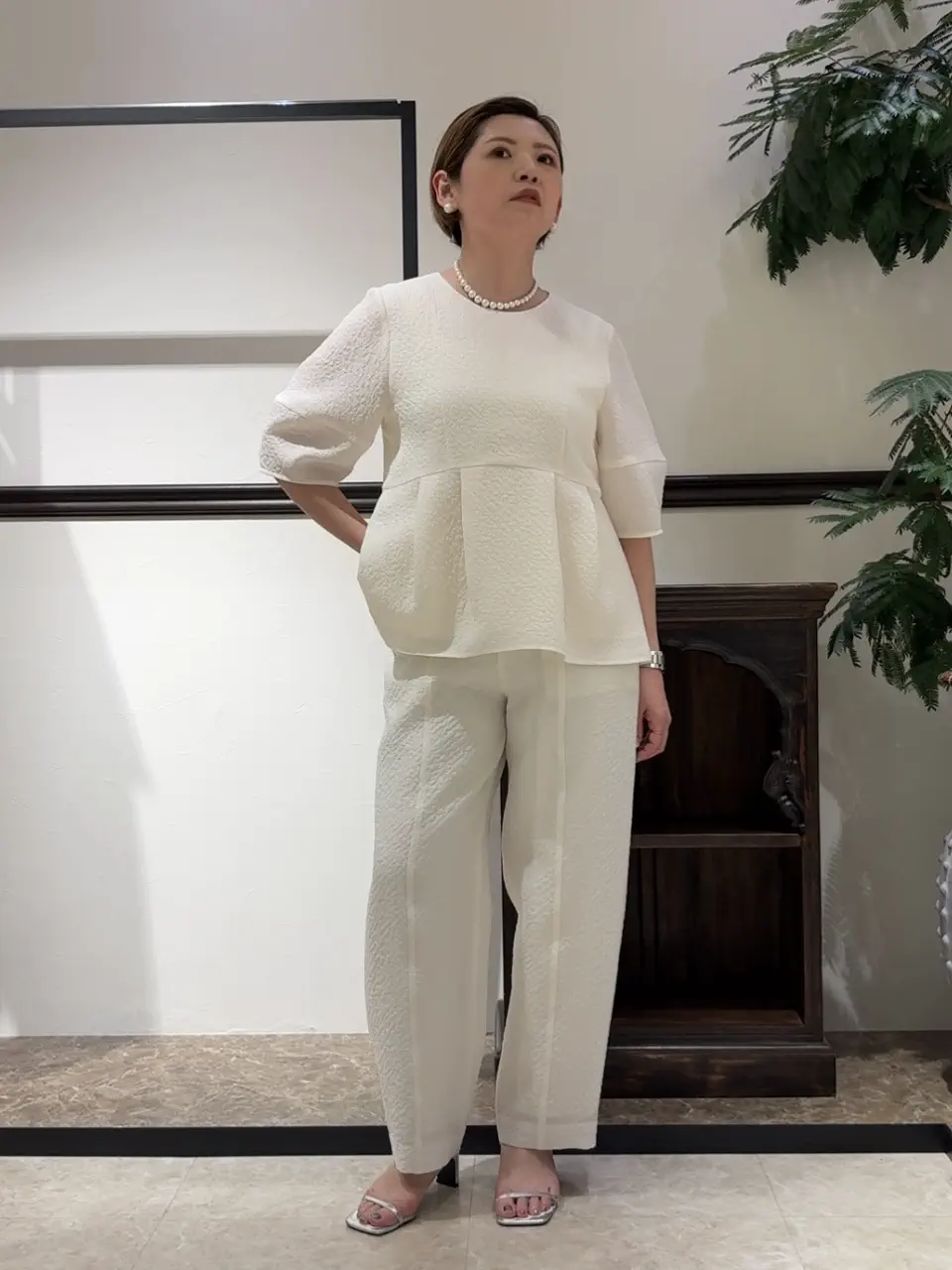 GRACE CONTINENTAL N.YURI コーディネート画像