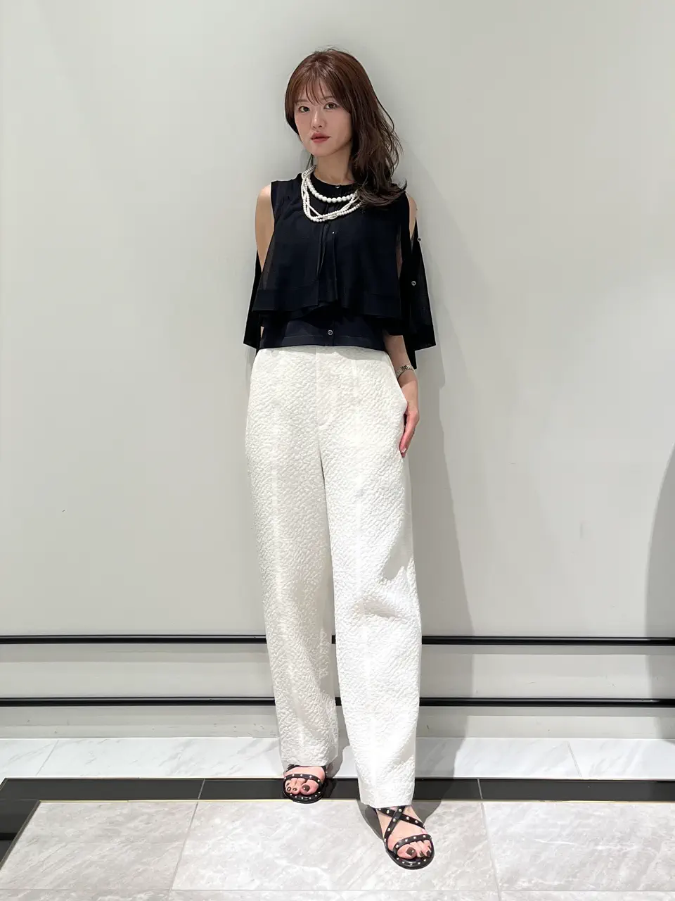 GRACE CONTINENTAL A.Kameyama コーディネート画像