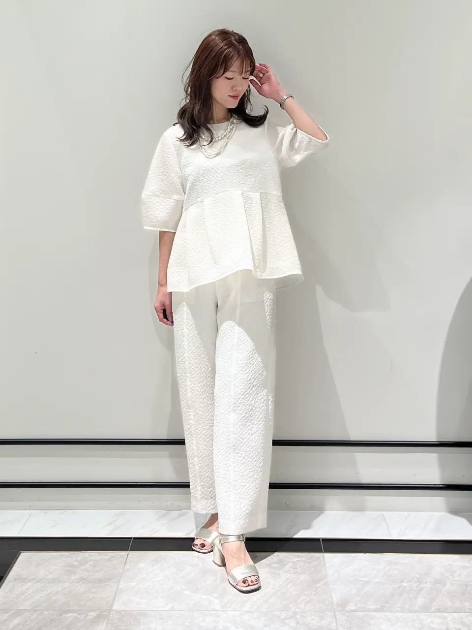 GRACE CONTINENTAL A.Kameyama コーディネート画像