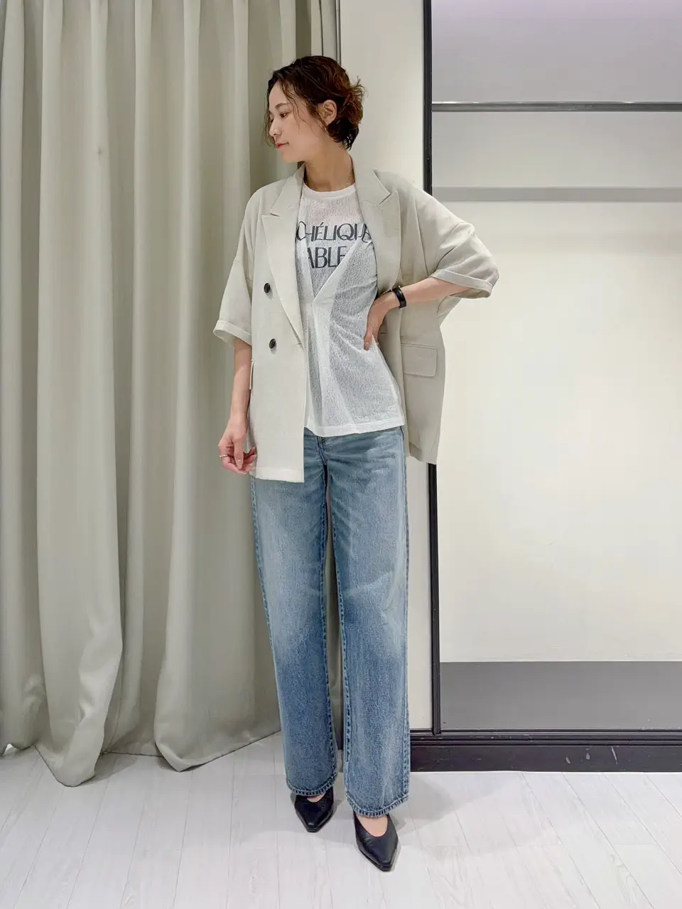 GRACE CONTINENTAL 亀田 未希 コーディネート画像