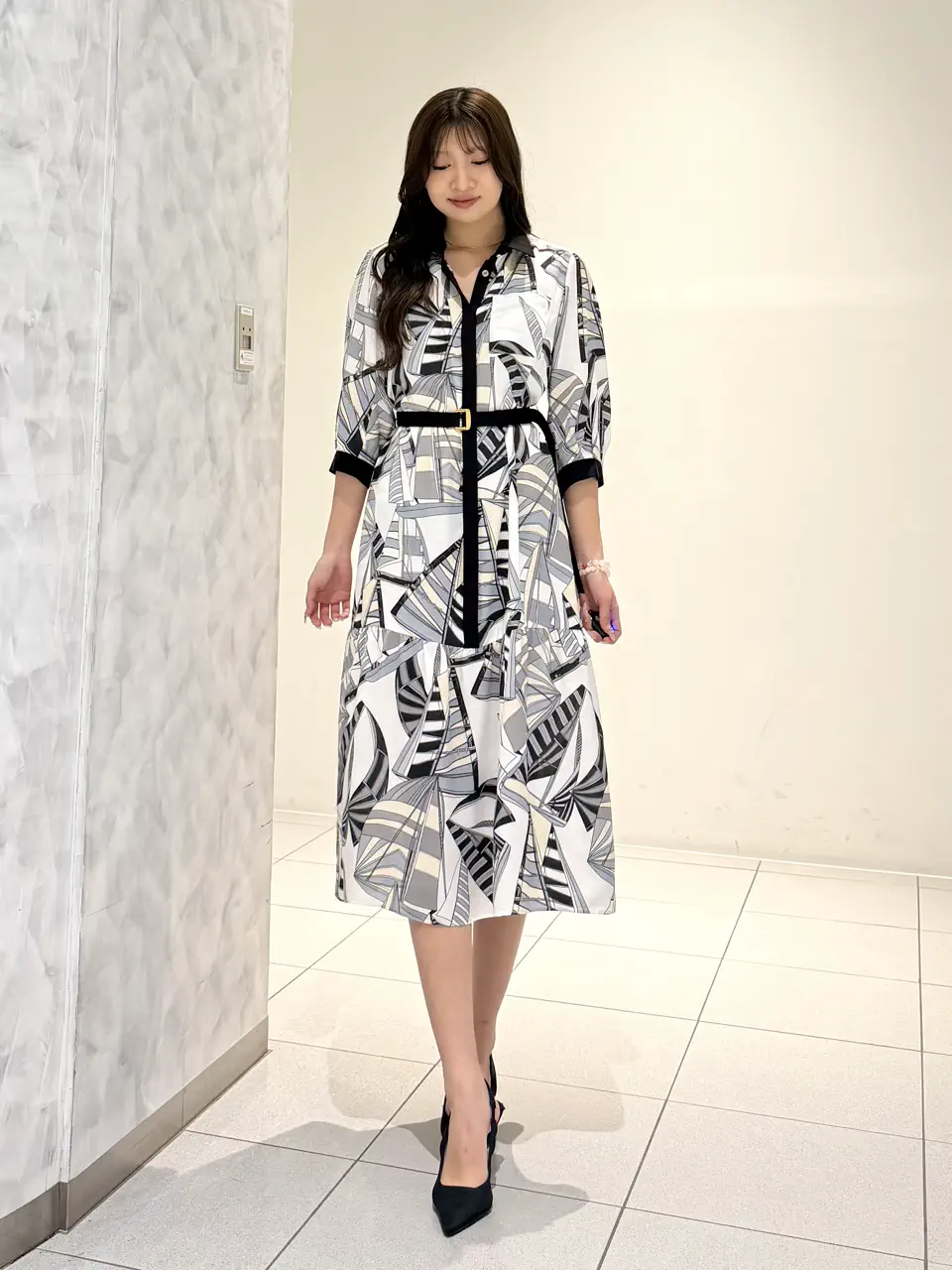 GRACE CONTINENTAL momo コーディネート画像