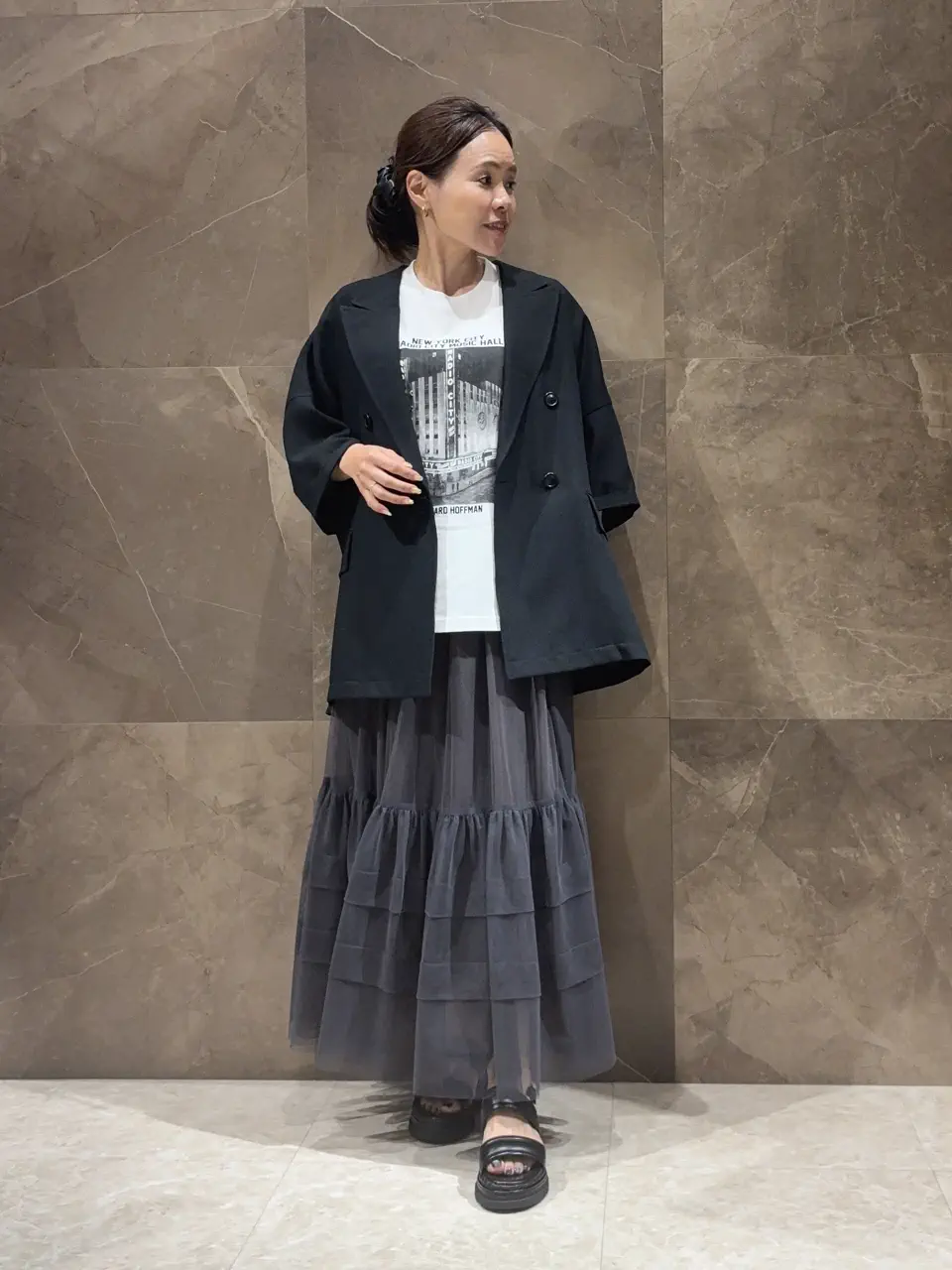  穐山　香織 コーディネート画像