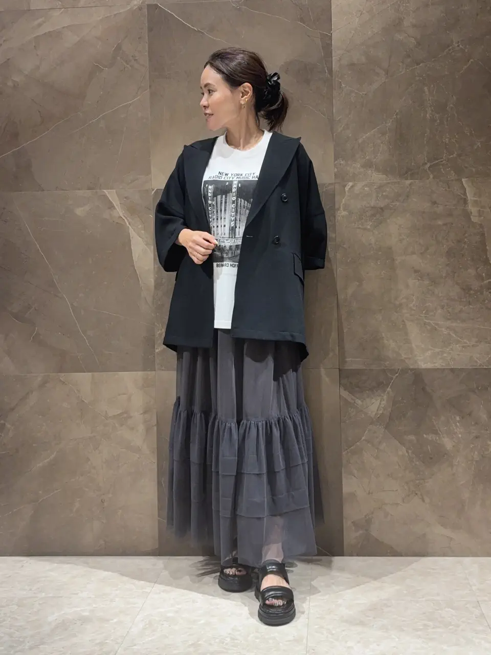 GRACE CONTINENTAL 穐山　香織 コーディネート画像