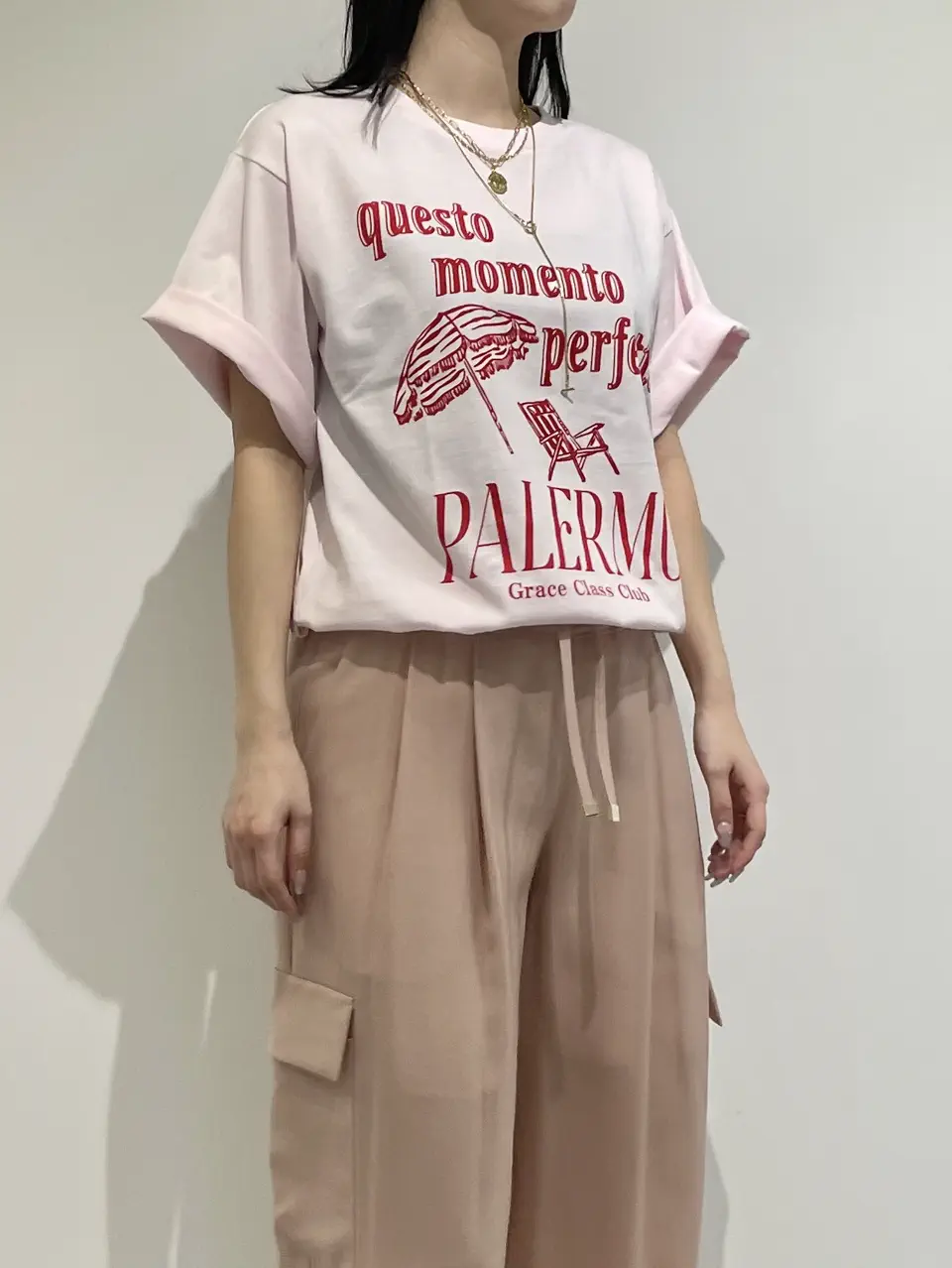 GRACE CONTINENTAL 端場 わかな コーディネート画像