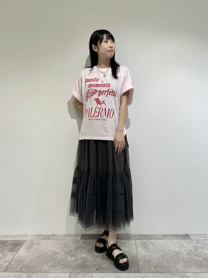 GRACE CONTINENTAL 端場 わかな コーディネート画像