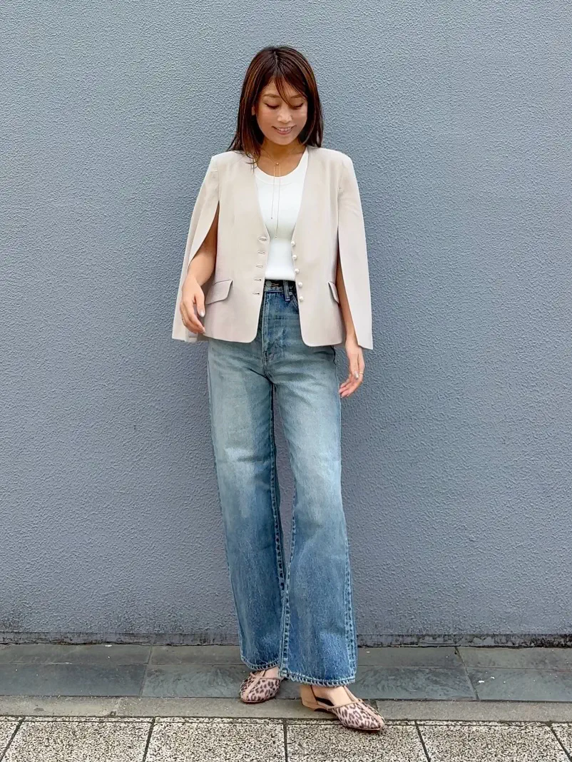 GRACE CONTINENTAL yukimi yonee コーディネート画像