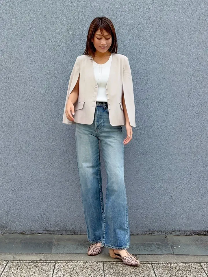 GRACE CONTINENTAL yukimi yonee コーディネート画像