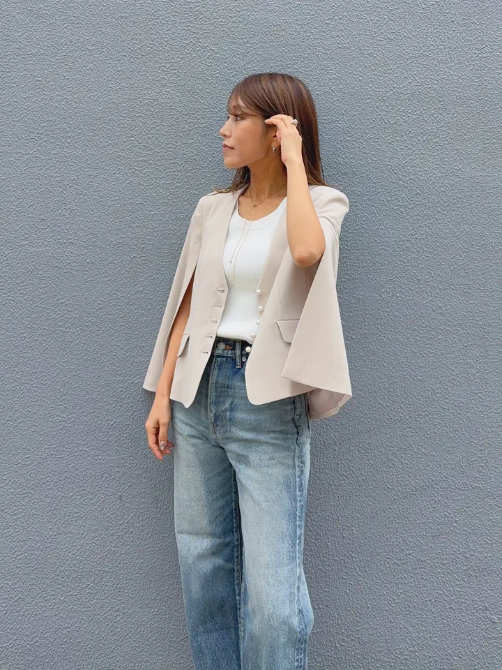 GRACE CONTINENTAL yukimi yonee コーディネート画像