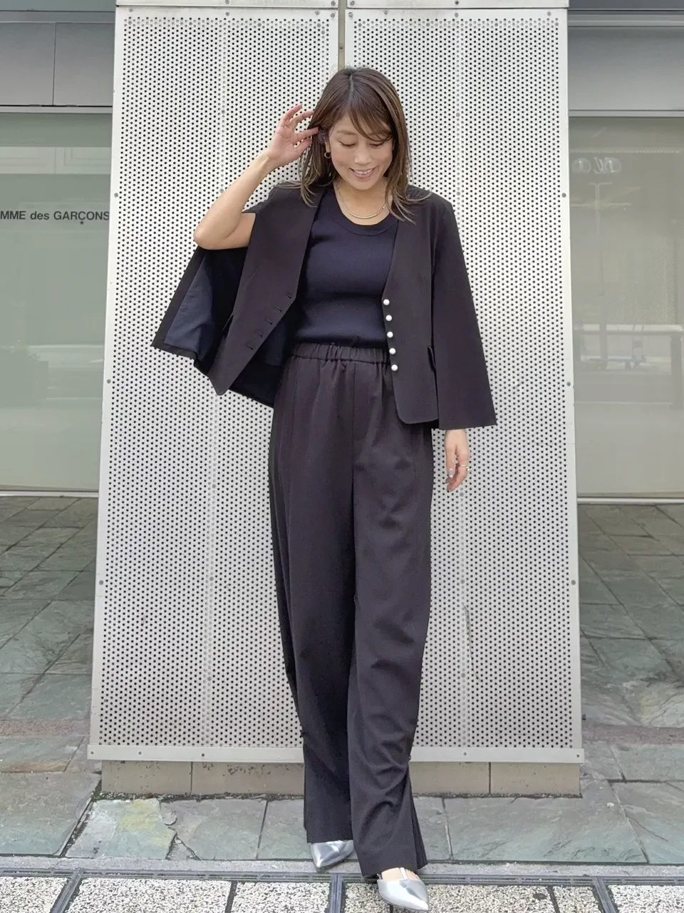 GRACE CONTINENTAL yukimi yonee コーディネート画像