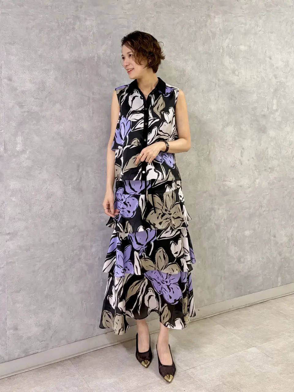 GRACE CONTINENTAL 亀田 未希 コーディネート画像