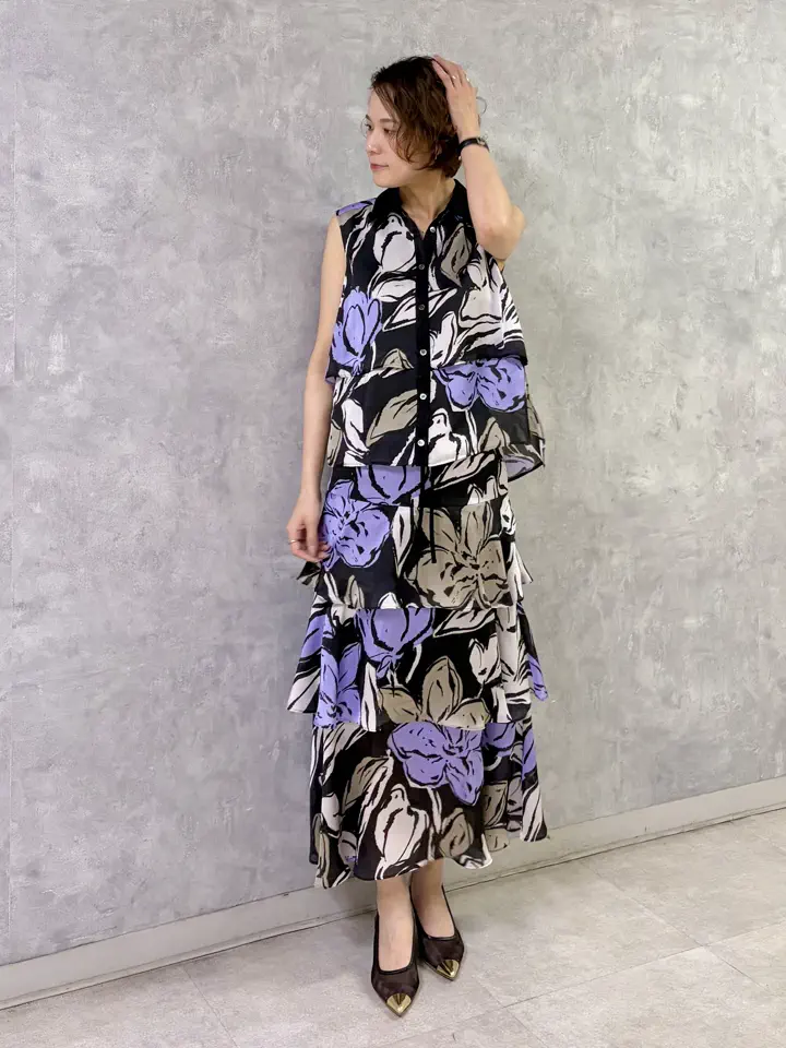 GRACE CONTINENTAL 亀田 未希 コーディネート画像