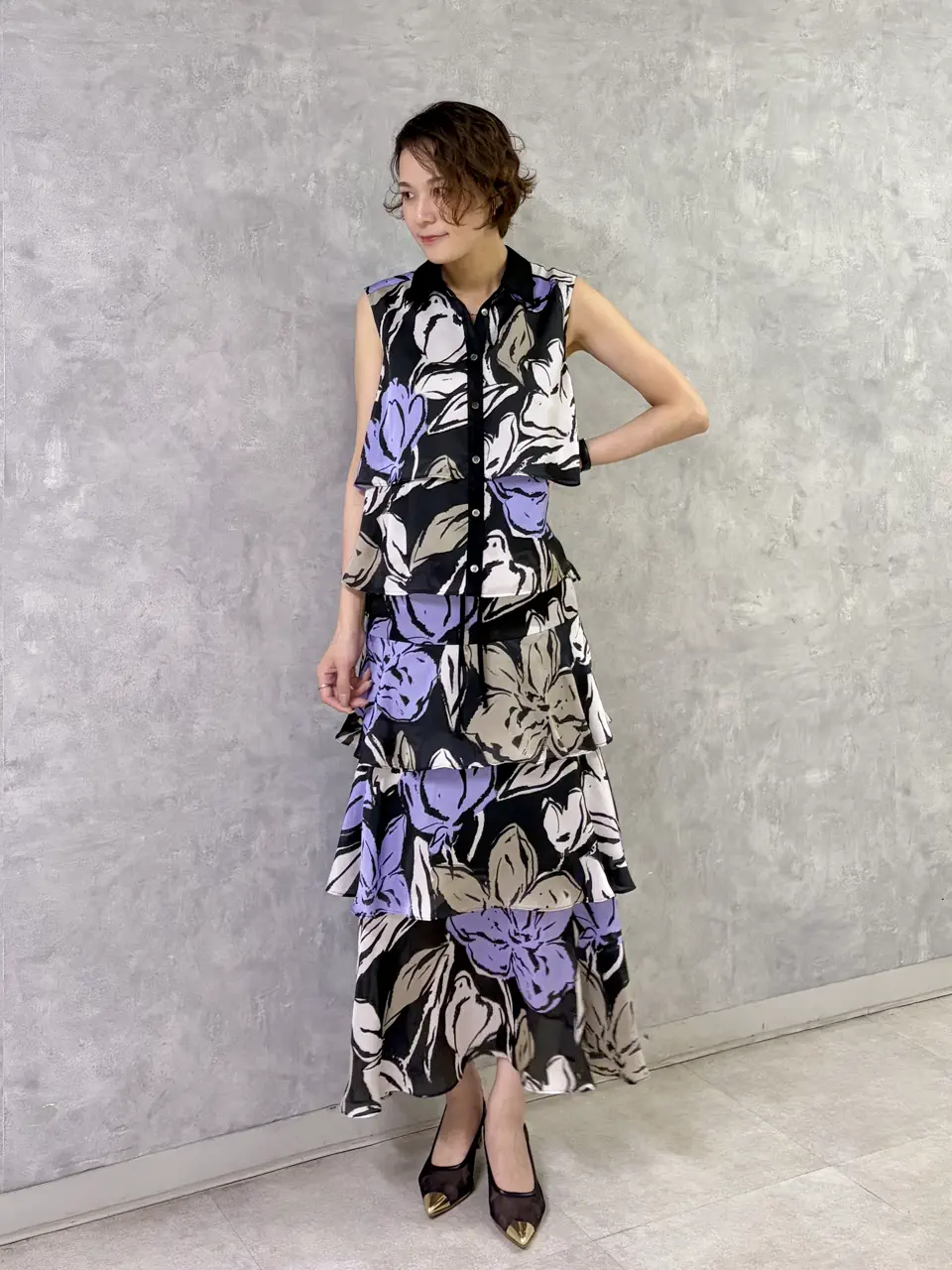 GRACE CONTINENTAL 亀田 未希 コーディネート画像