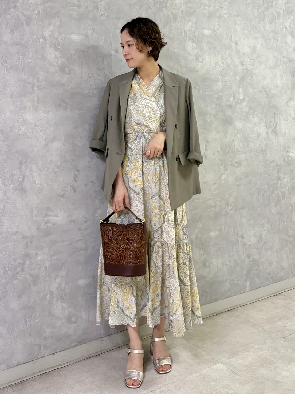 GRACE CONTINENTAL 亀田 未希 コーディネート画像