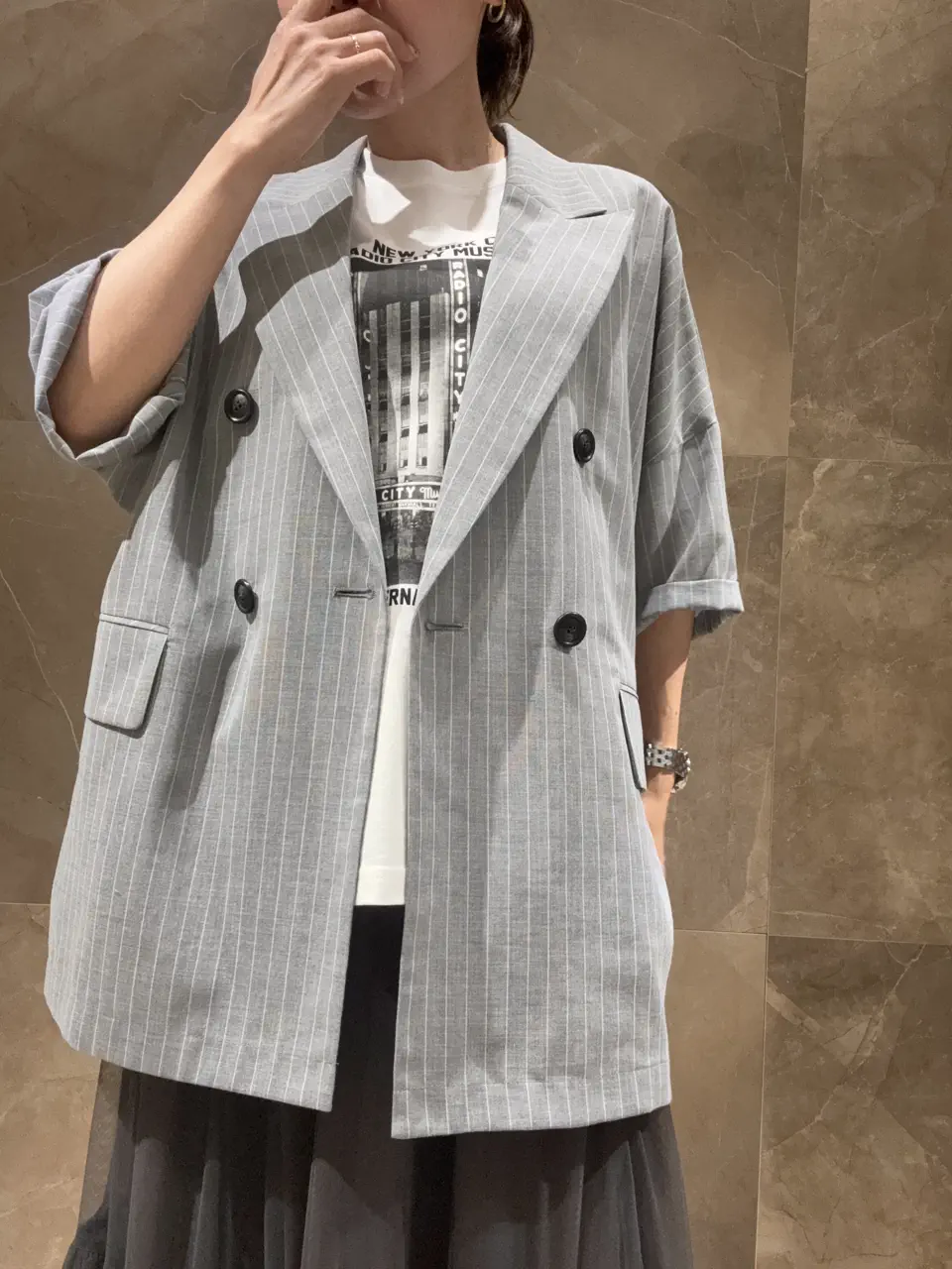 GRACE CONTINENTAL 穐山　香織 コーディネート画像