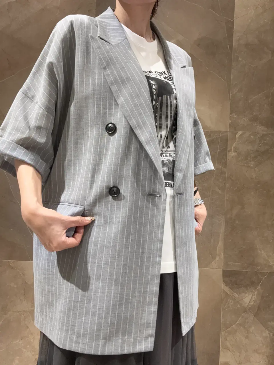 GRACE CONTINENTAL 穐山　香織 コーディネート画像