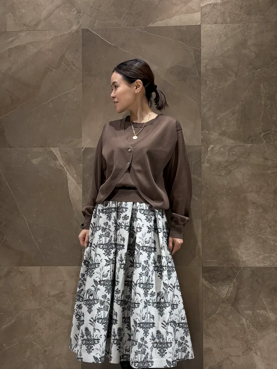 GRACE CONTINENTAL 穐山　香織 コーディネート画像