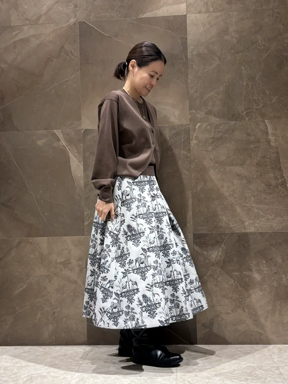 GRACE CONTINENTAL 穐山　香織 コーディネート画像