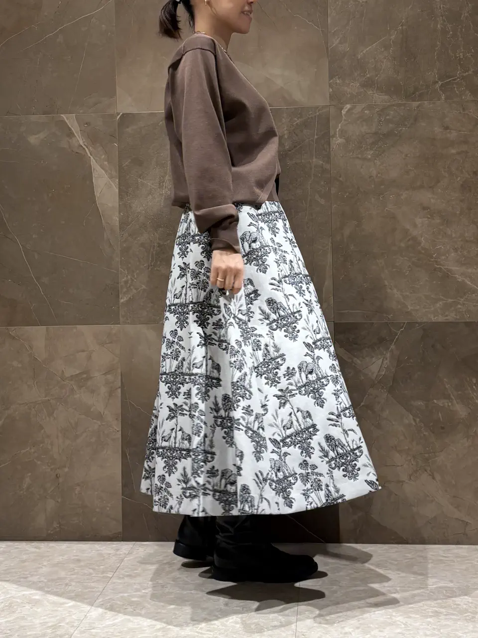 GRACE CONTINENTAL 穐山　香織 コーディネート画像