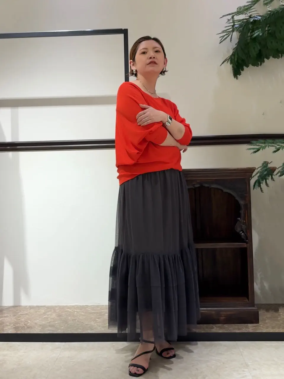 GRACE CONTINENTAL N.YURI コーディネート画像