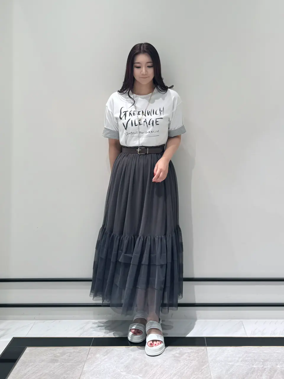 GRACE CONTINENTAL MOMOKO コーディネート画像