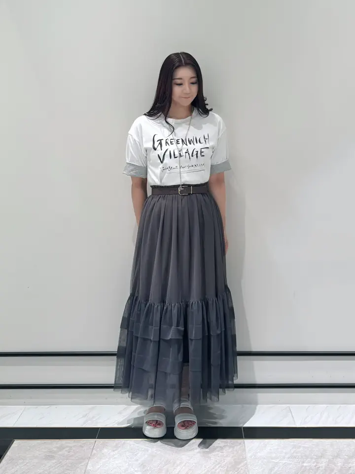 GRACE CONTINENTAL MOMOKO コーディネート画像