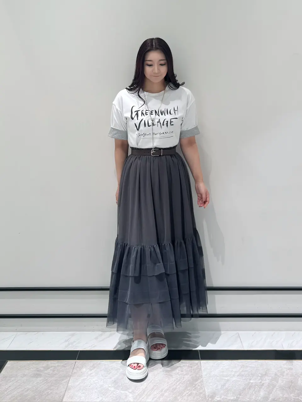 GRACE CONTINENTAL MOMOKO コーディネート画像