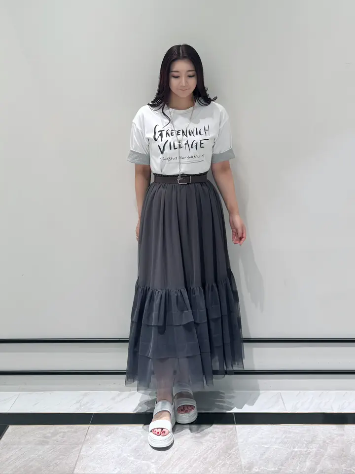 GRACE CONTINENTAL MOMOKO コーディネート画像