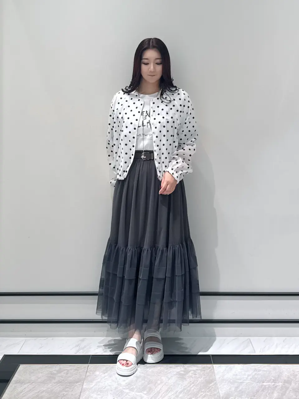 GRACE CONTINENTAL MOMOKO コーディネート画像