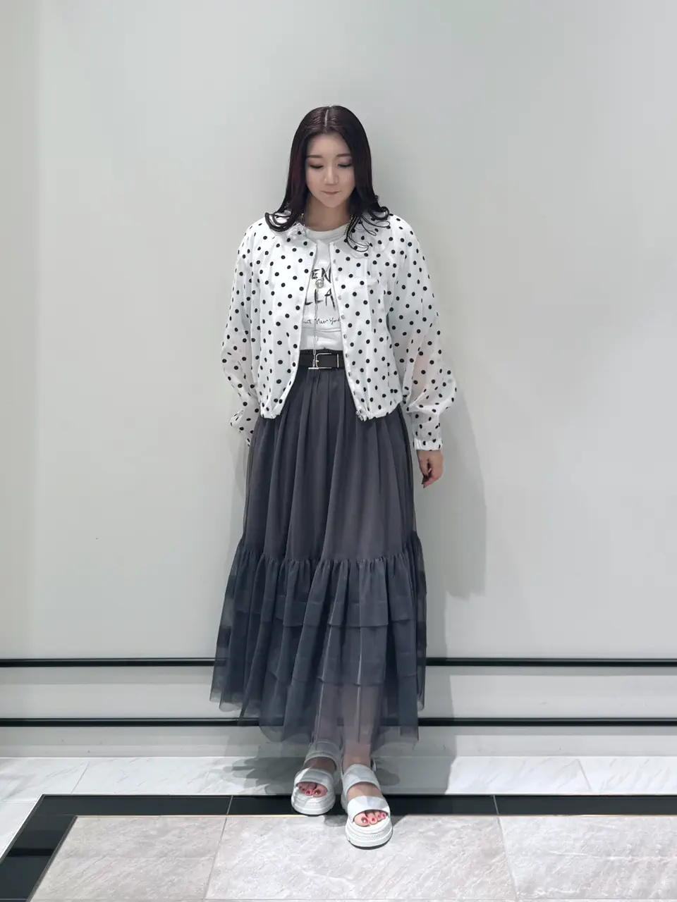 GRACE CONTINENTAL MOMOKO コーディネート画像