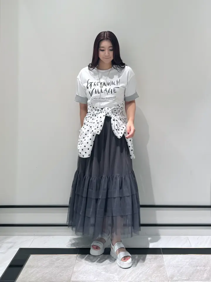 GRACE CONTINENTAL MOMOKO コーディネート画像