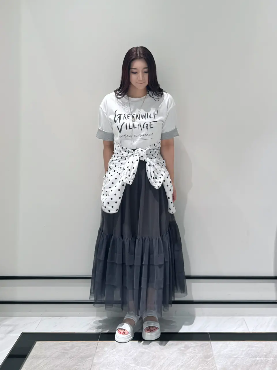 GRACE CONTINENTAL MOMOKO コーディネート画像