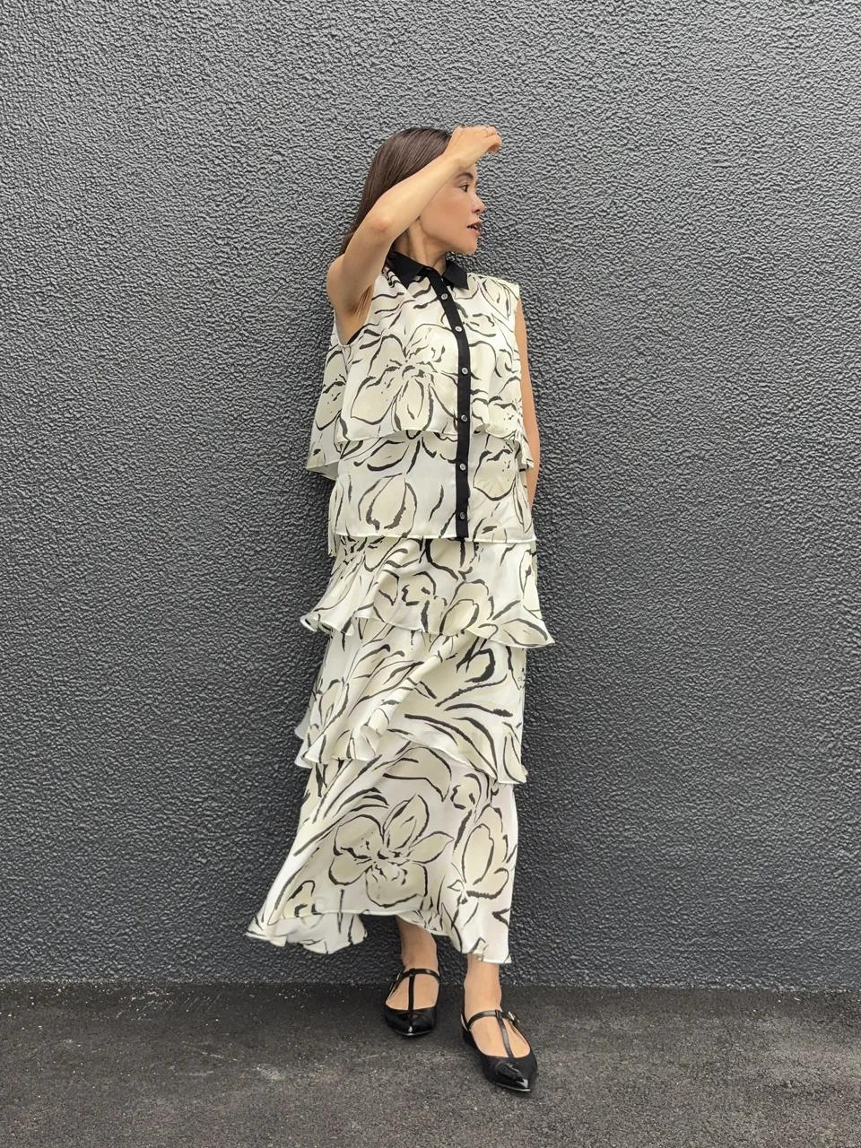 GRACE CONTINENTAL 穐山　香織 コーディネート画像