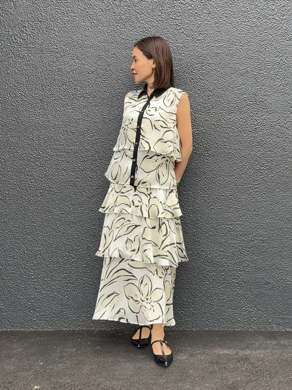 GRACE CONTINENTAL 穐山　香織 コーディネート画像