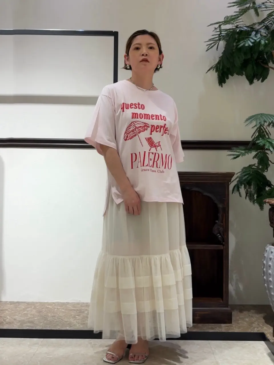 GRACE CONTINENTAL N.YURI コーディネート画像