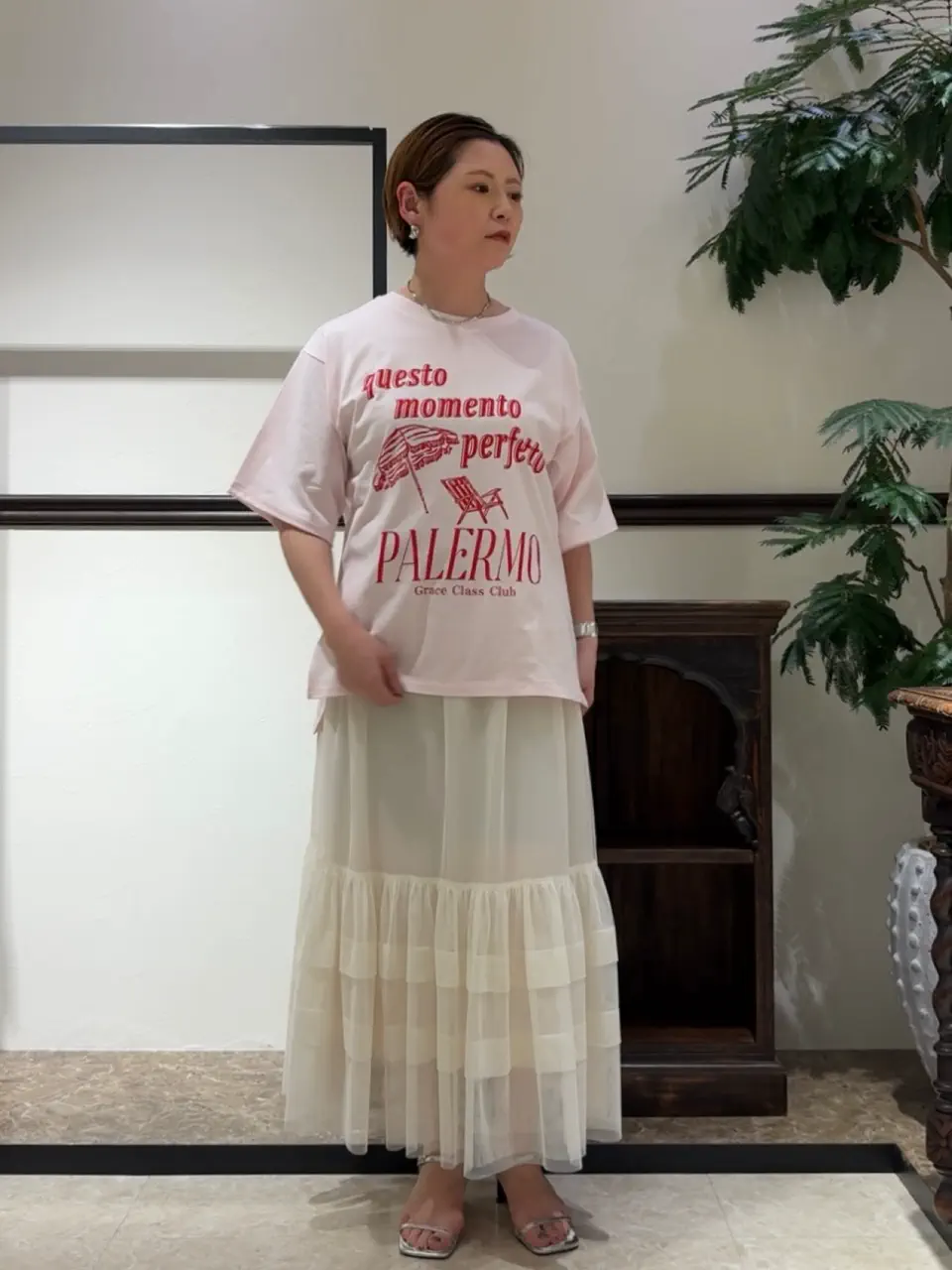 GRACE CONTINENTAL N.YURI コーディネート画像