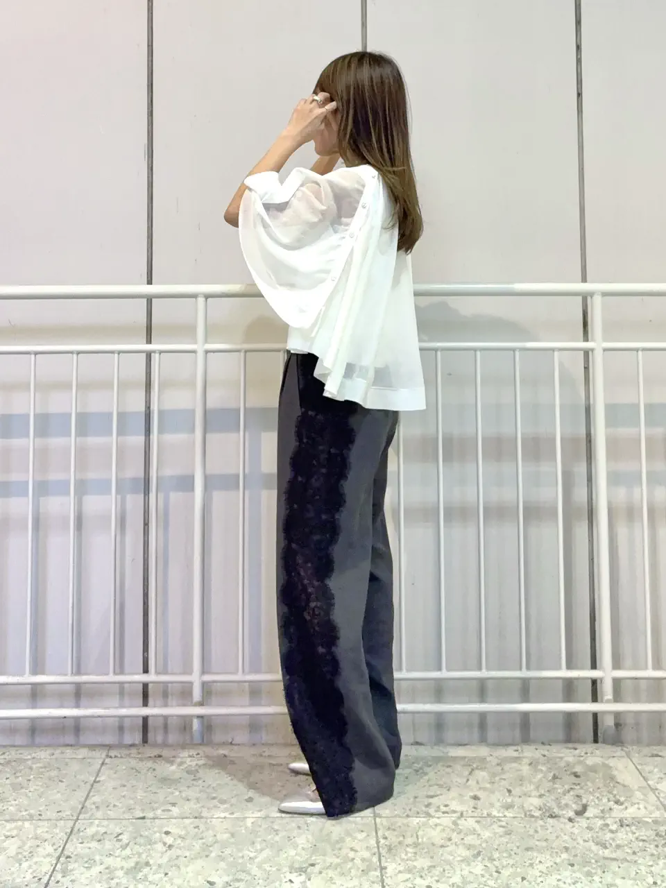 GRACE CONTINENTAL yukimi yonee コーディネート画像