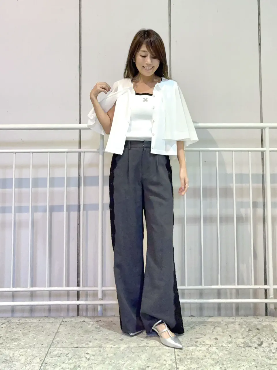 GRACE CONTINENTAL yukimi yonee コーディネート画像