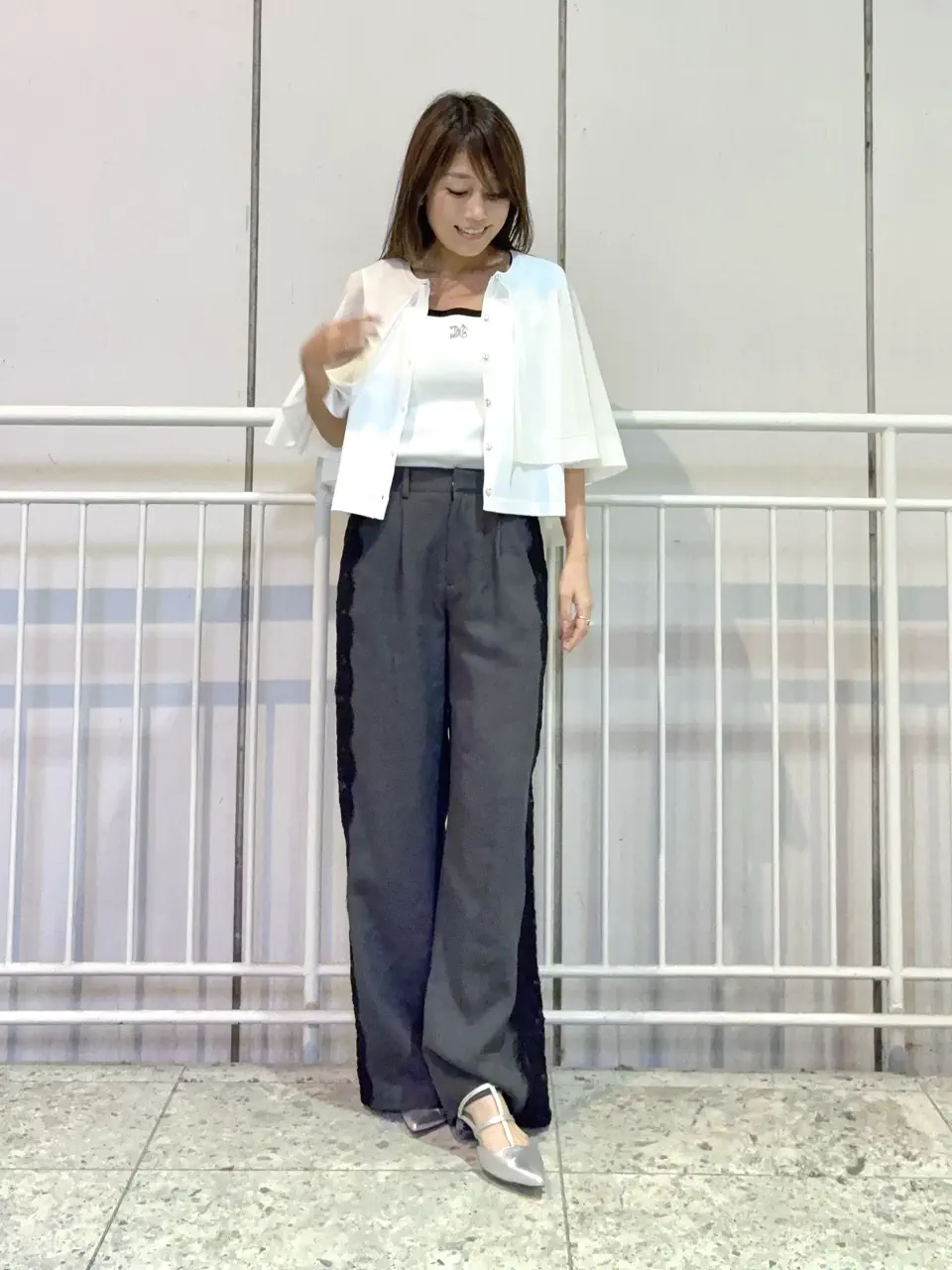 GRACE CONTINENTAL yukimi yonee コーディネート画像