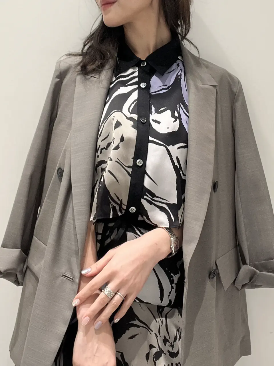 GRACE CONTINENTAL A.Kameyama コーディネート画像