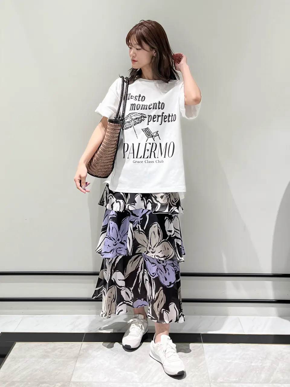 GRACE CONTINENTAL A.Kameyama コーディネート画像