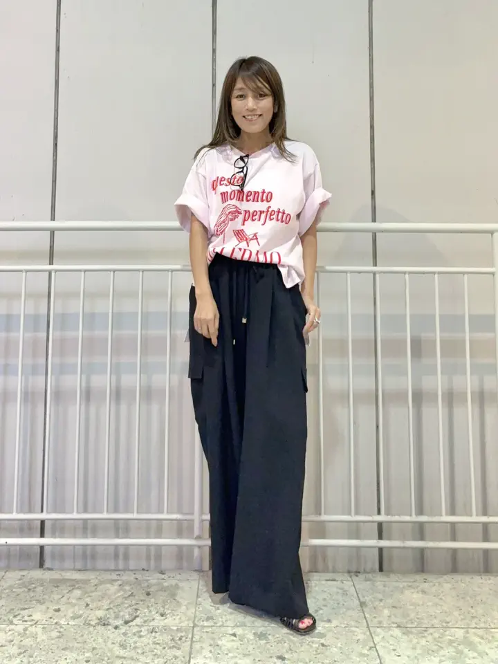 GRACE CONTINENTAL yukimi yonee コーディネート画像